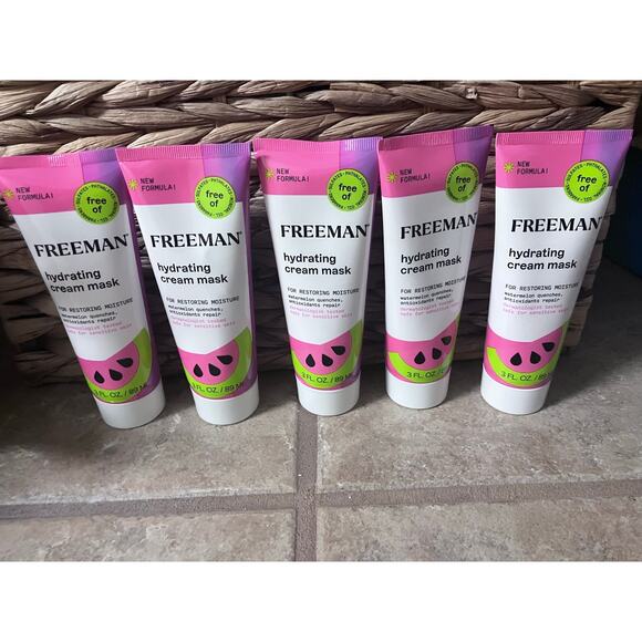 Freeman Hydrating Cream Mask Watermelon‎ Formula Skin Care New SEALED - Picture 1 of 2